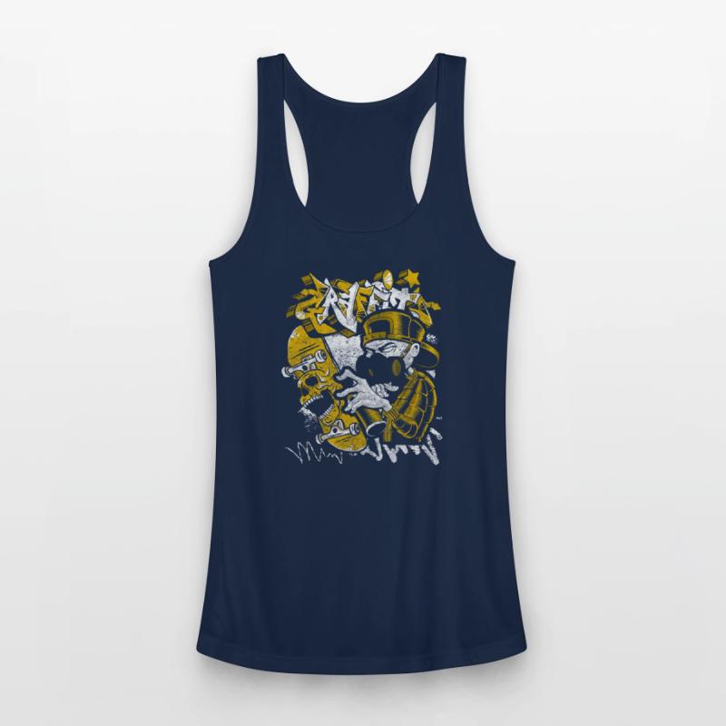 Spray Can Style Scene