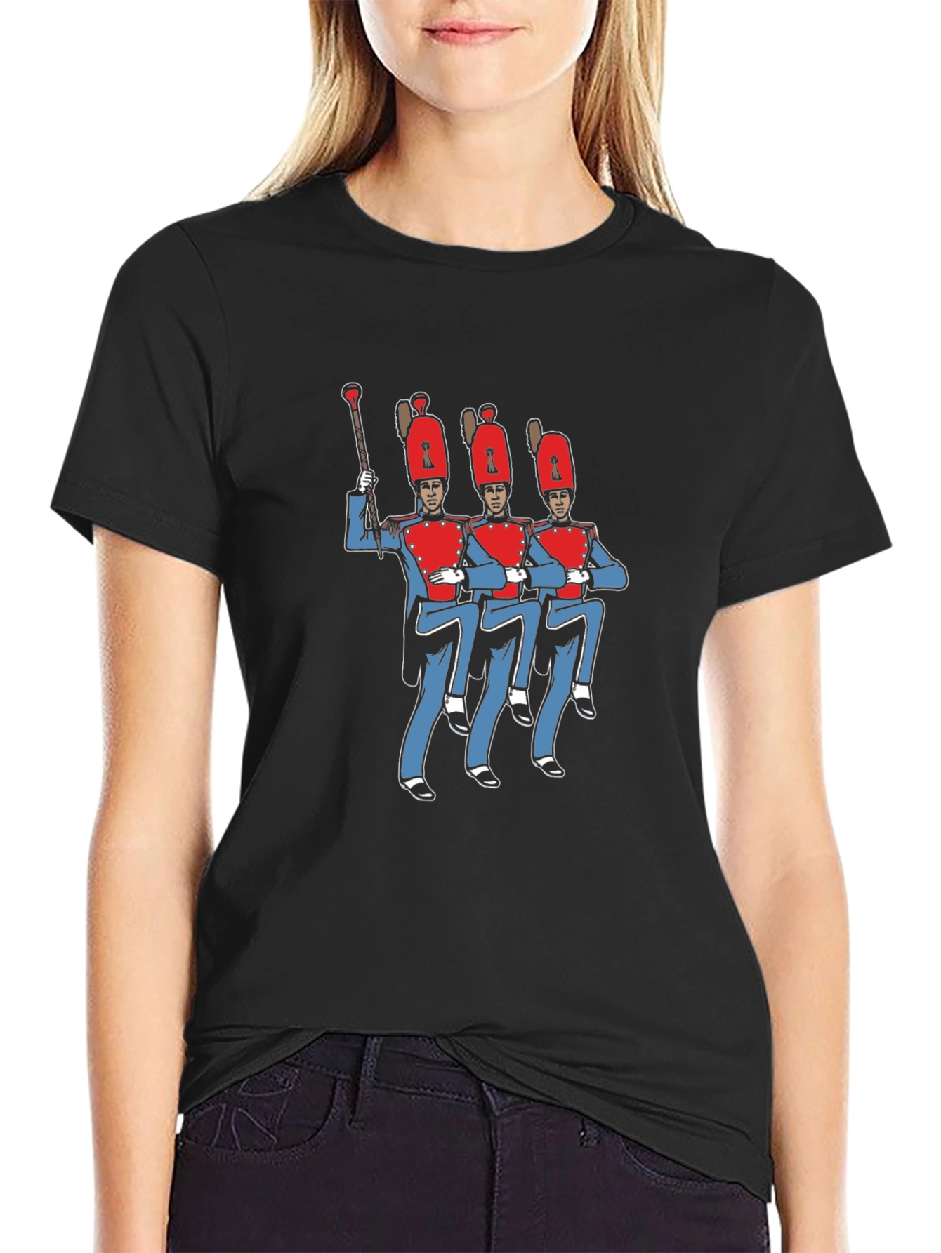 Marching Band Graphic Tee - Black T-Shirt