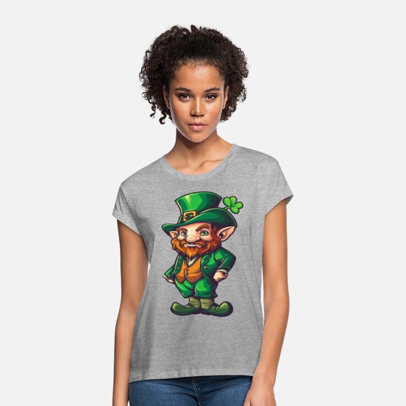 St patrick's day and lucky green leprechaun