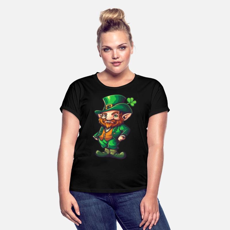 St patrick's day and lucky green leprechaun