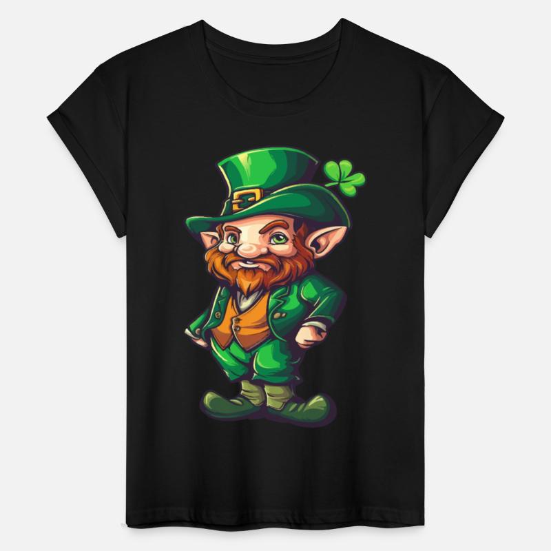 St patrick's day and lucky green leprechaun