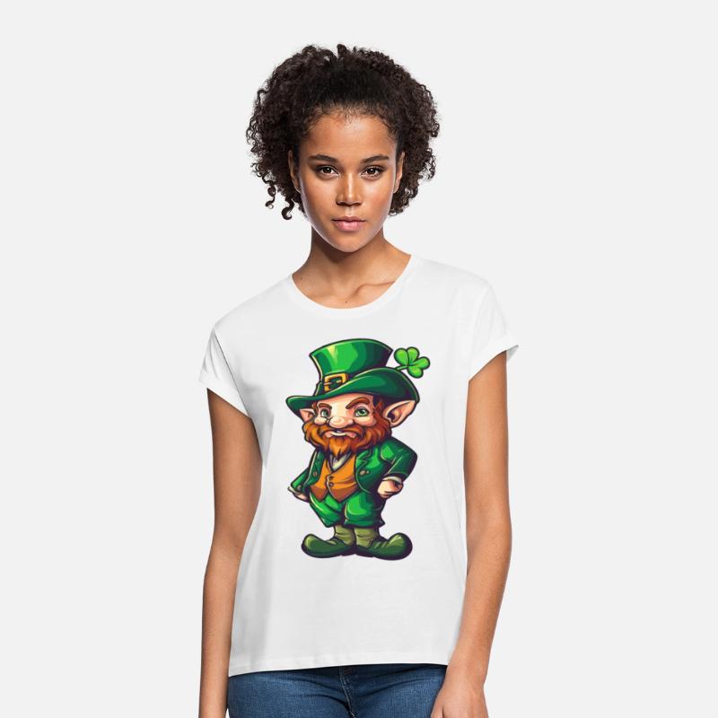 St patrick's day and lucky green leprechaun