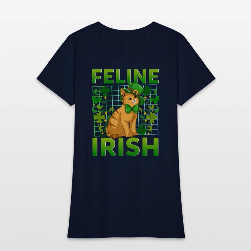 St Patricks Day Feline Irish Shenanigans
