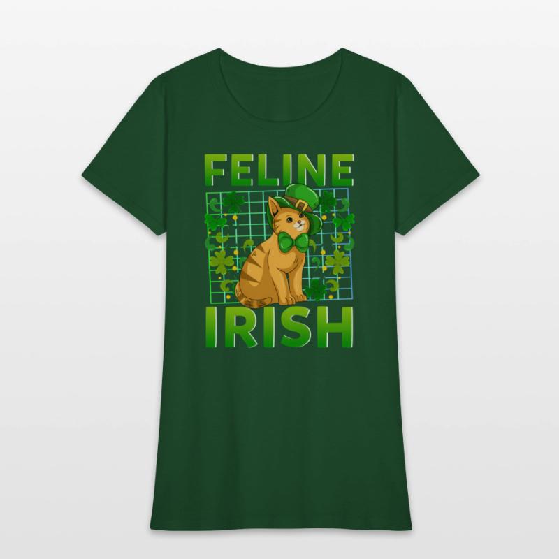 St Patricks Day Feline Irish Shenanigans