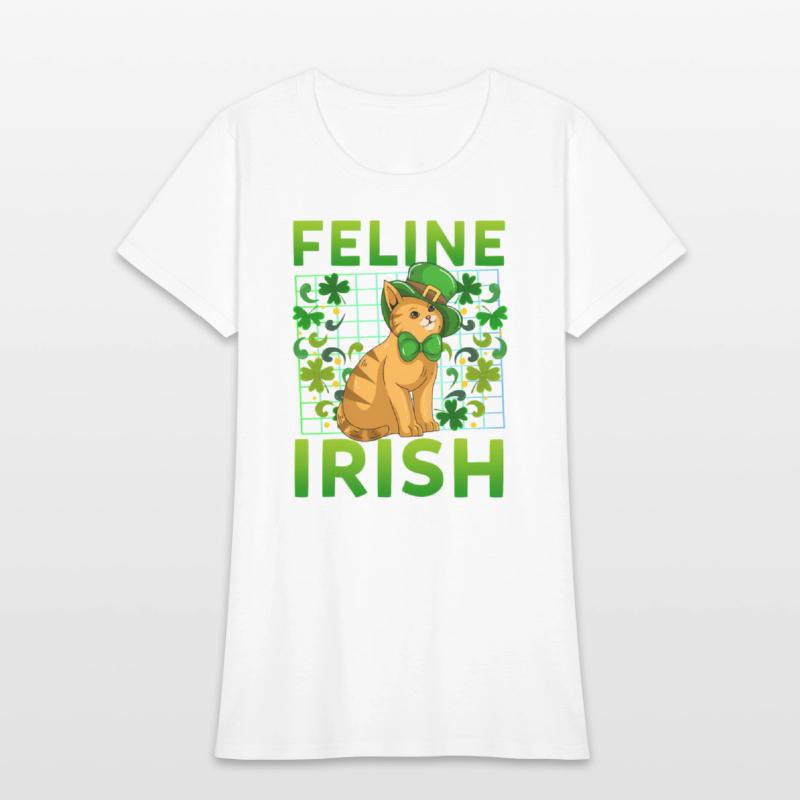 St Patricks Day Feline Irish Shenanigans