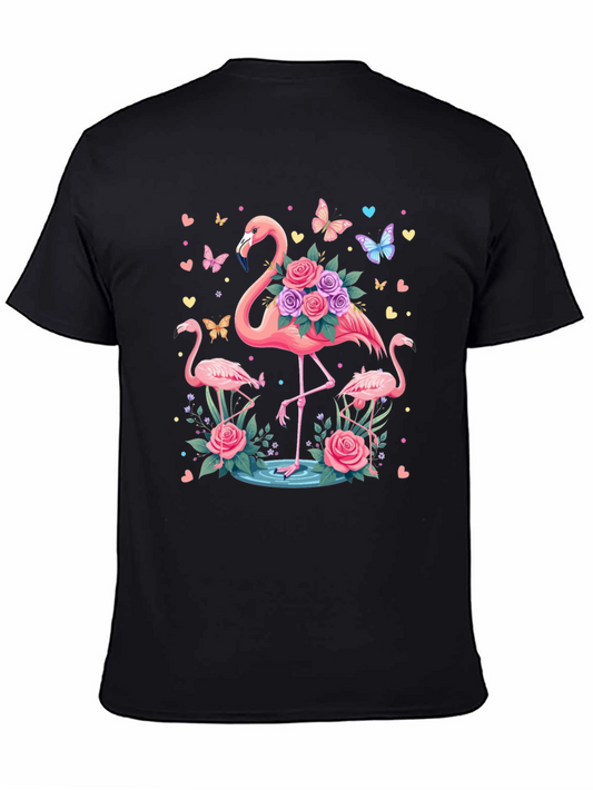 Flamingo Floral Graphic Tee