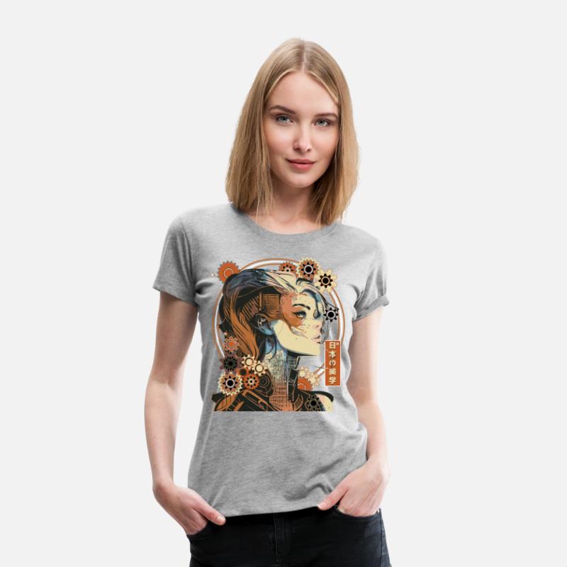 Steampunk Anime Girl Cyber Punk Aesthetic