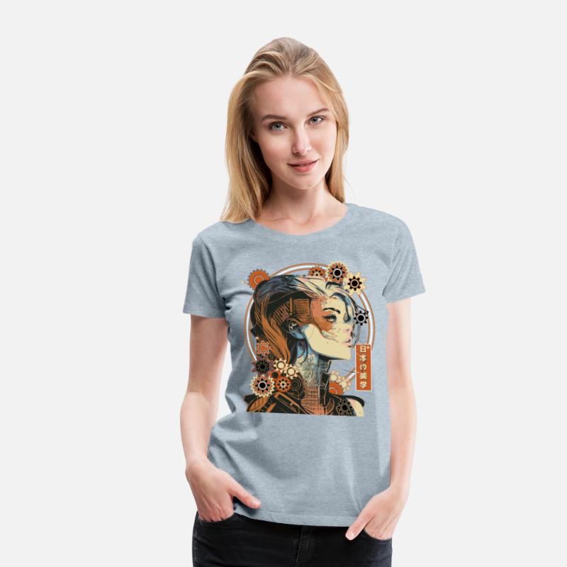 Steampunk Anime Girl Cyber Punk Aesthetic