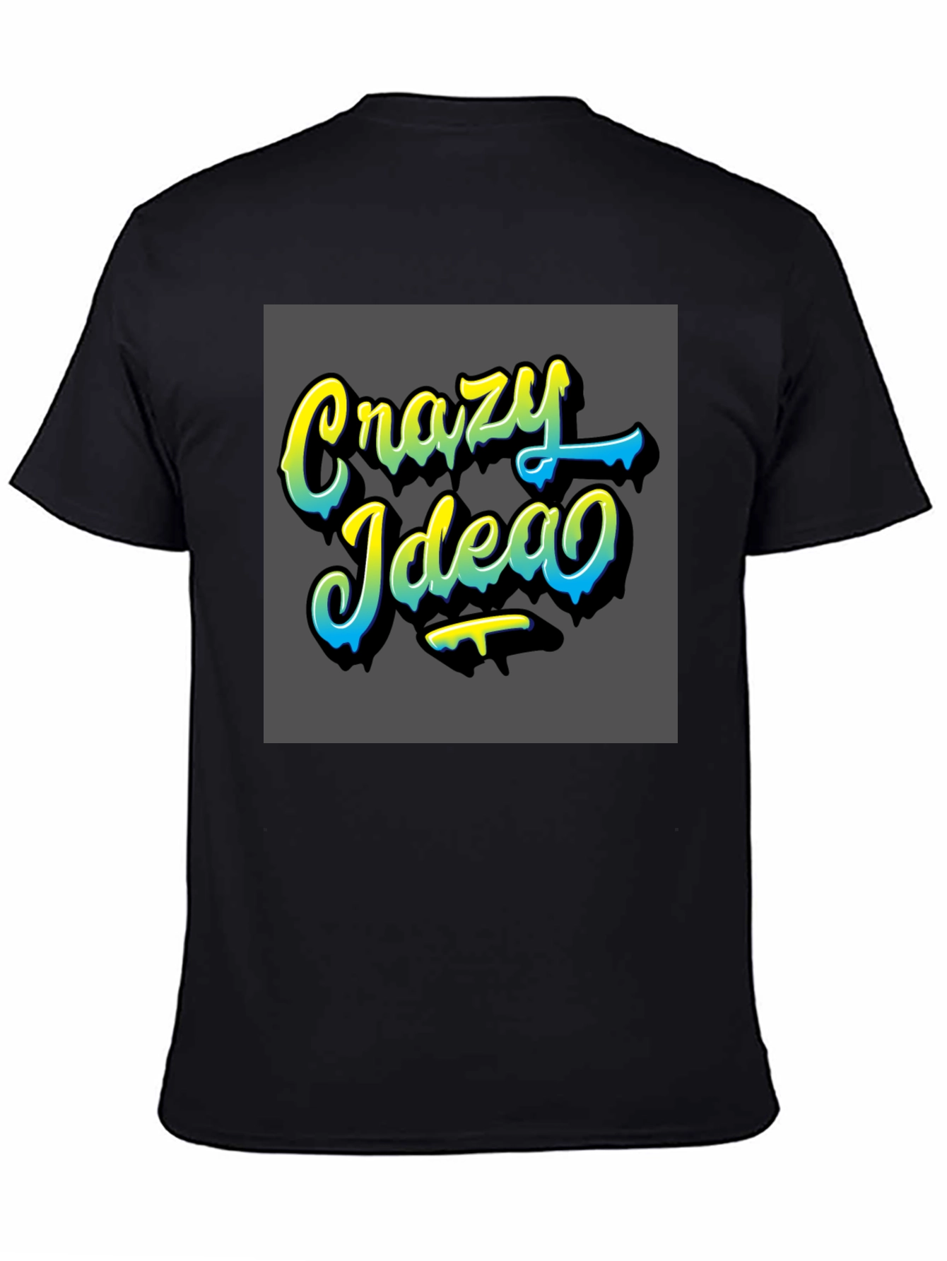 Crazy Idea Graphic T-Shirt - Trendy Design