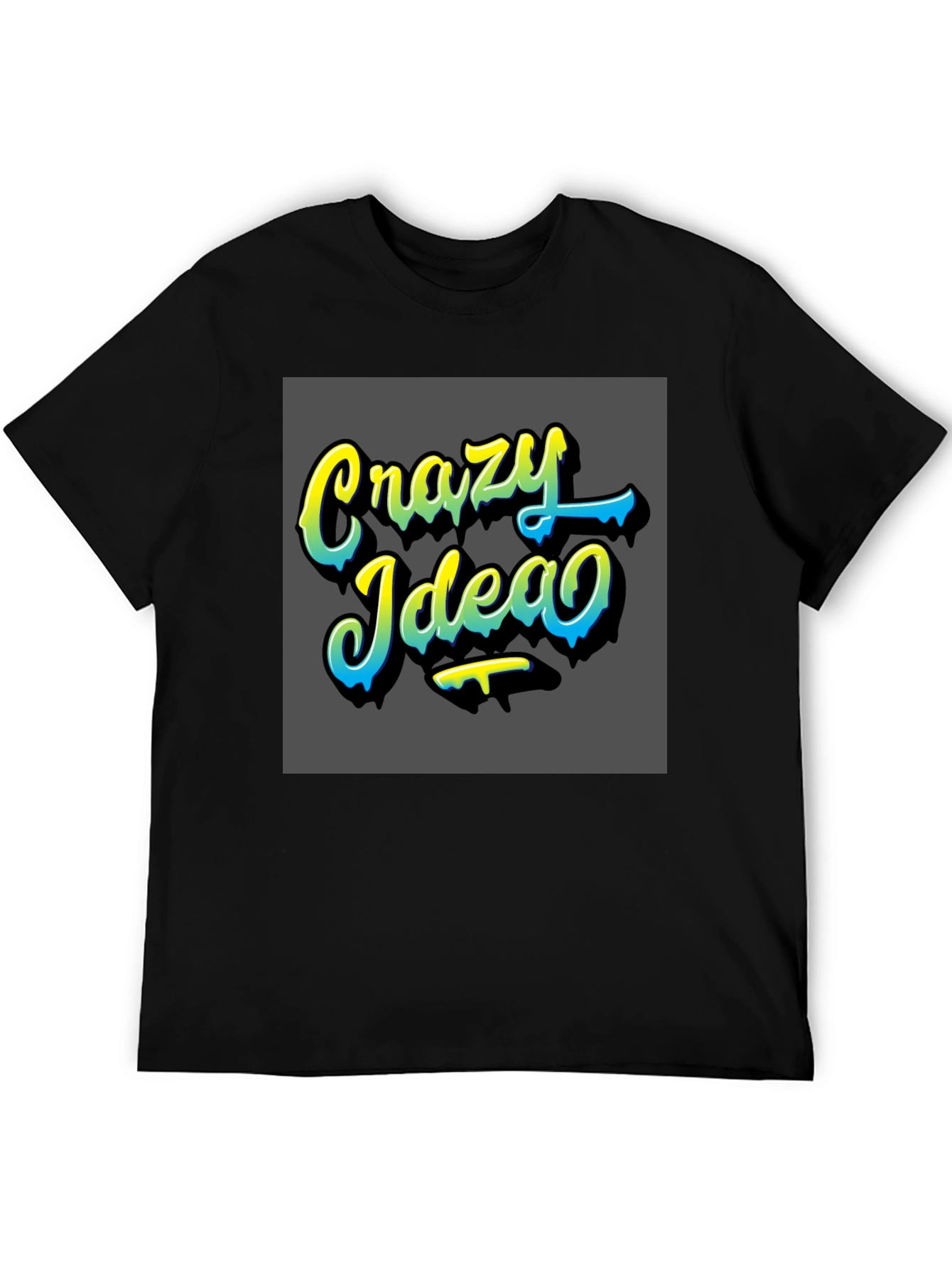 Crazy Idea Graphic T-Shirt - Trendy Design