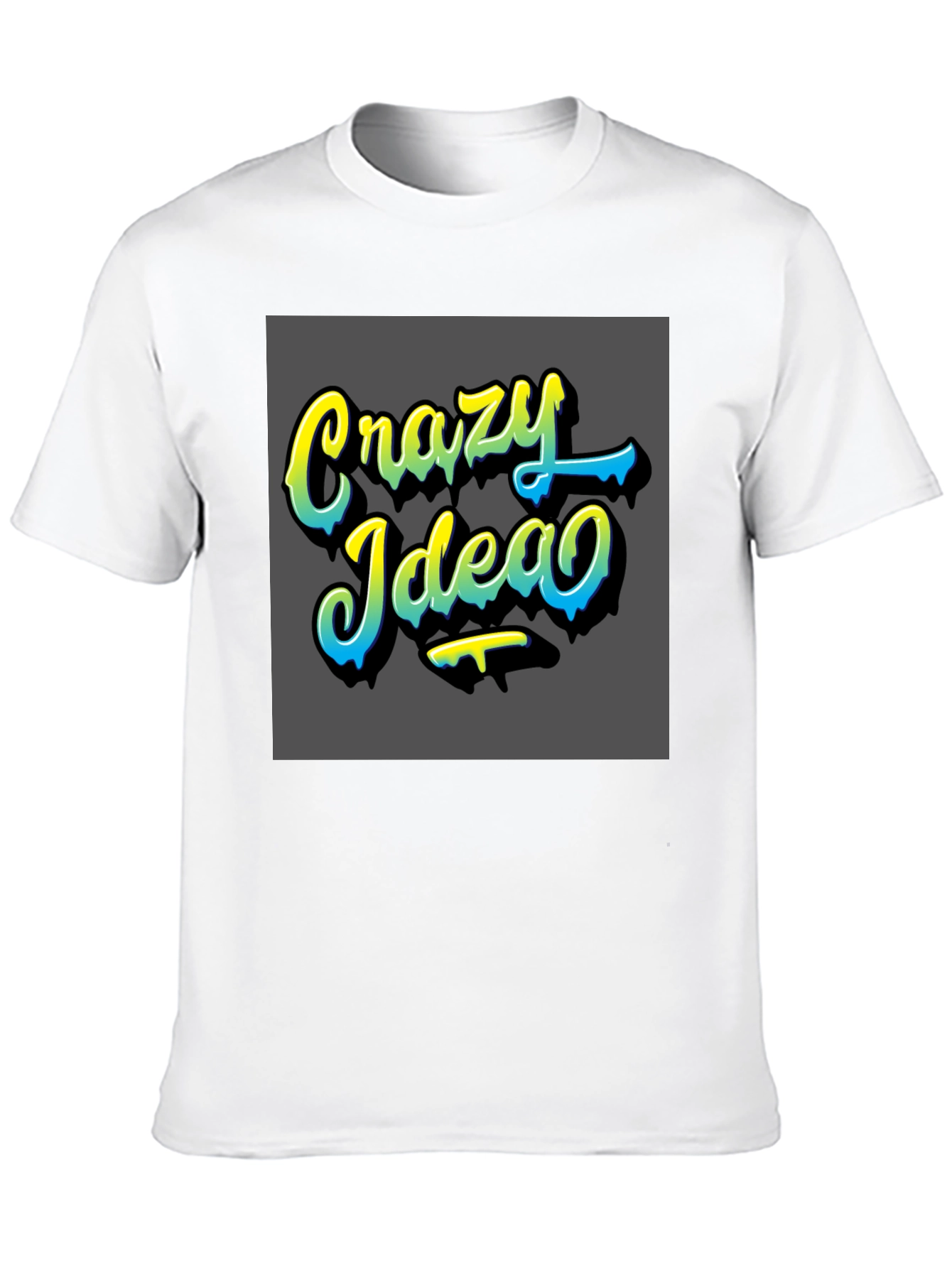 Crazy Idea Graphic T-Shirt - Trendy Design