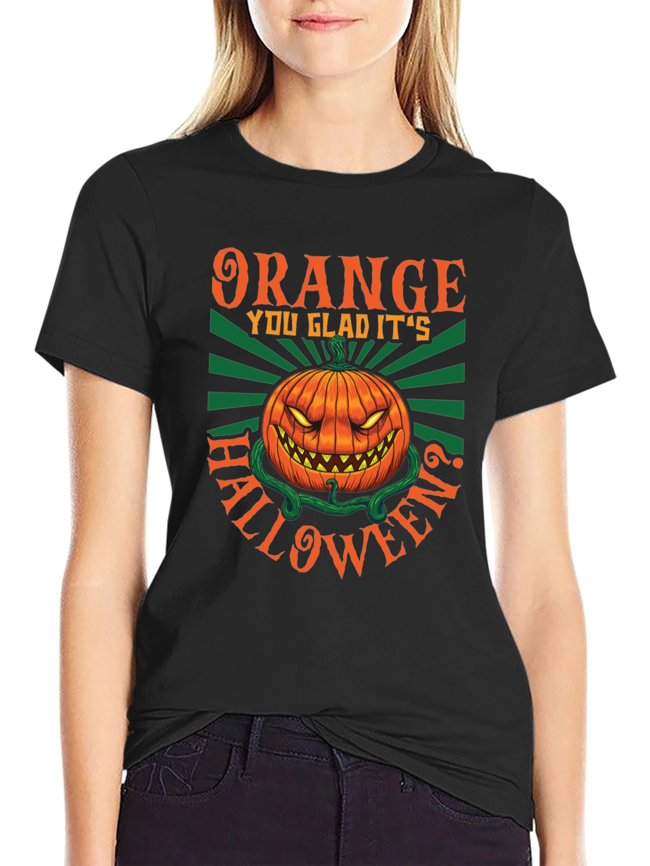 Orange You Glad Halloween Tee
