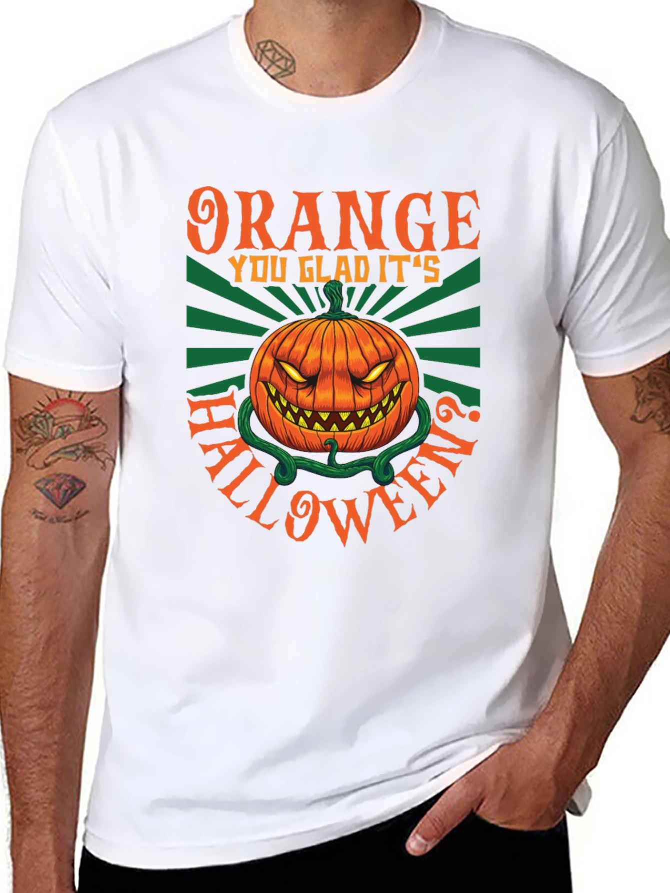 Orange You Glad Halloween Tee