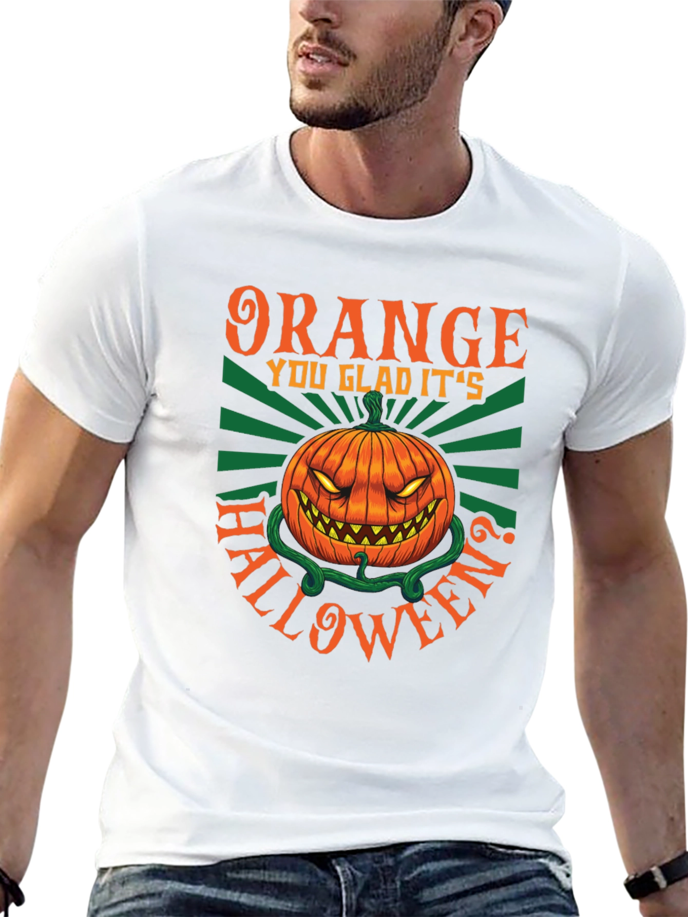 Orange You Glad Halloween Tee