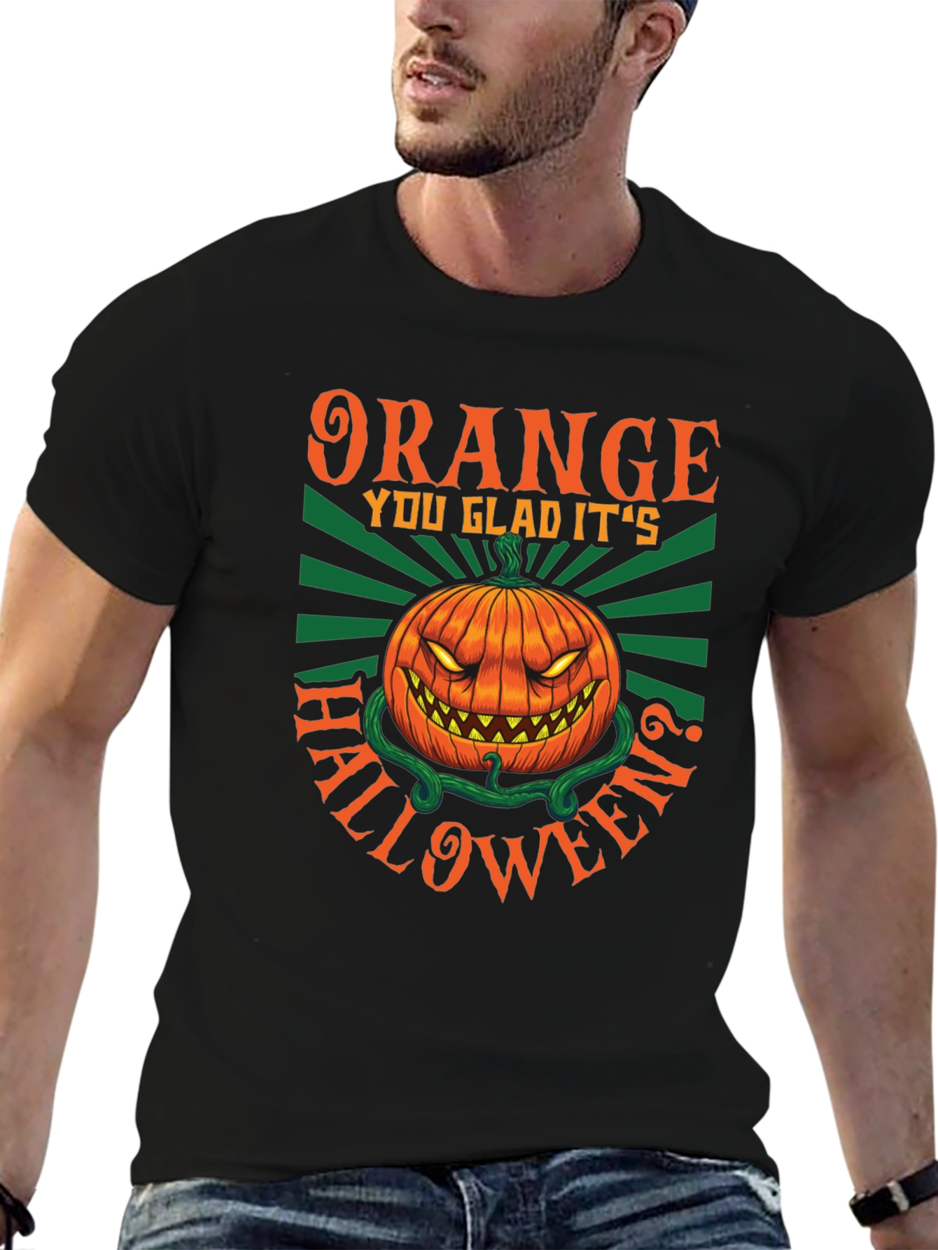 Orange You Glad Halloween Tee