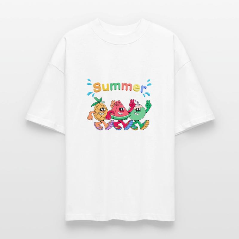 Summer with three fruits.