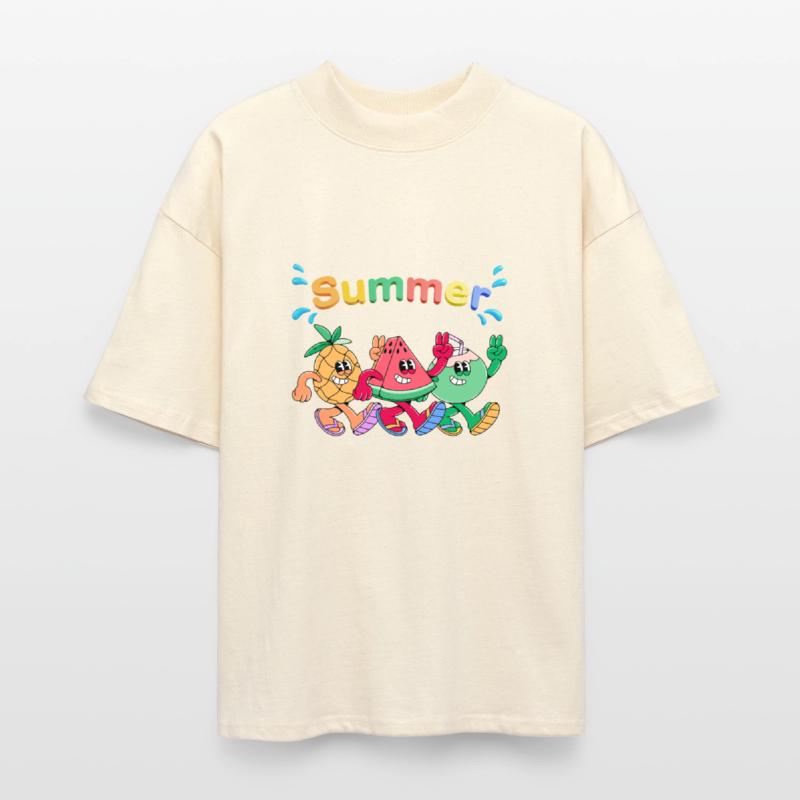 Summer with three fruits.