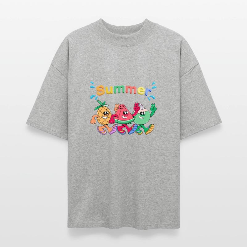 Summer with three fruits.