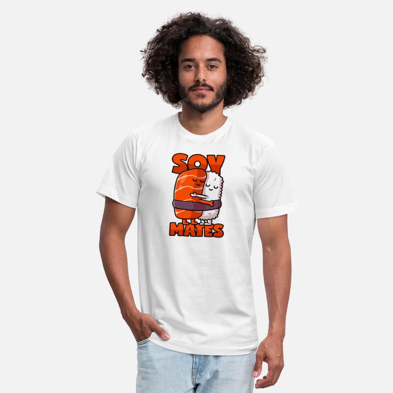 Sushi Soul Mates With Soy Sauce