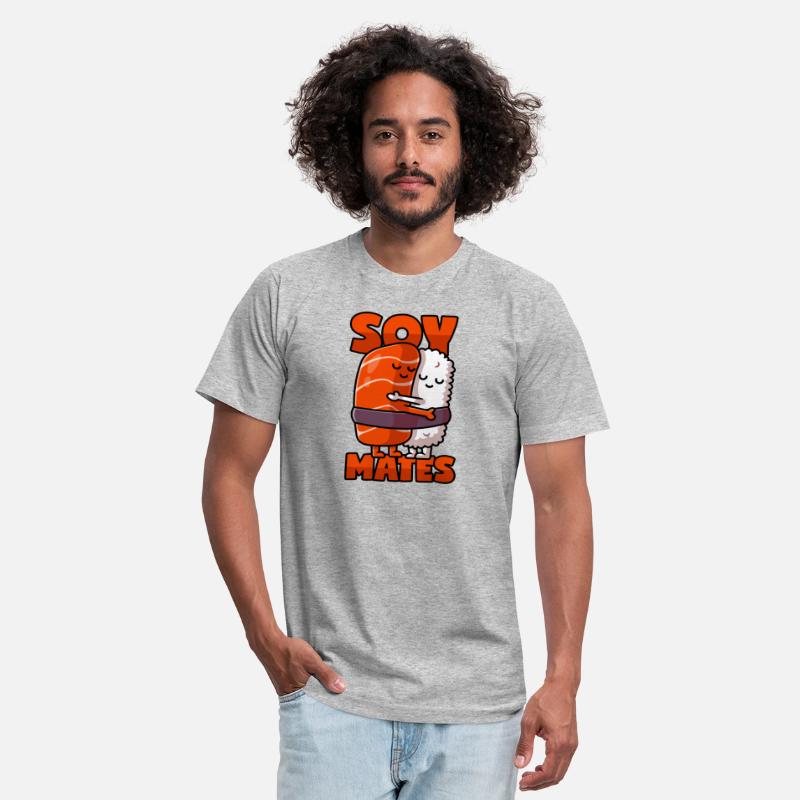 Sushi Soul Mates With Soy Sauce