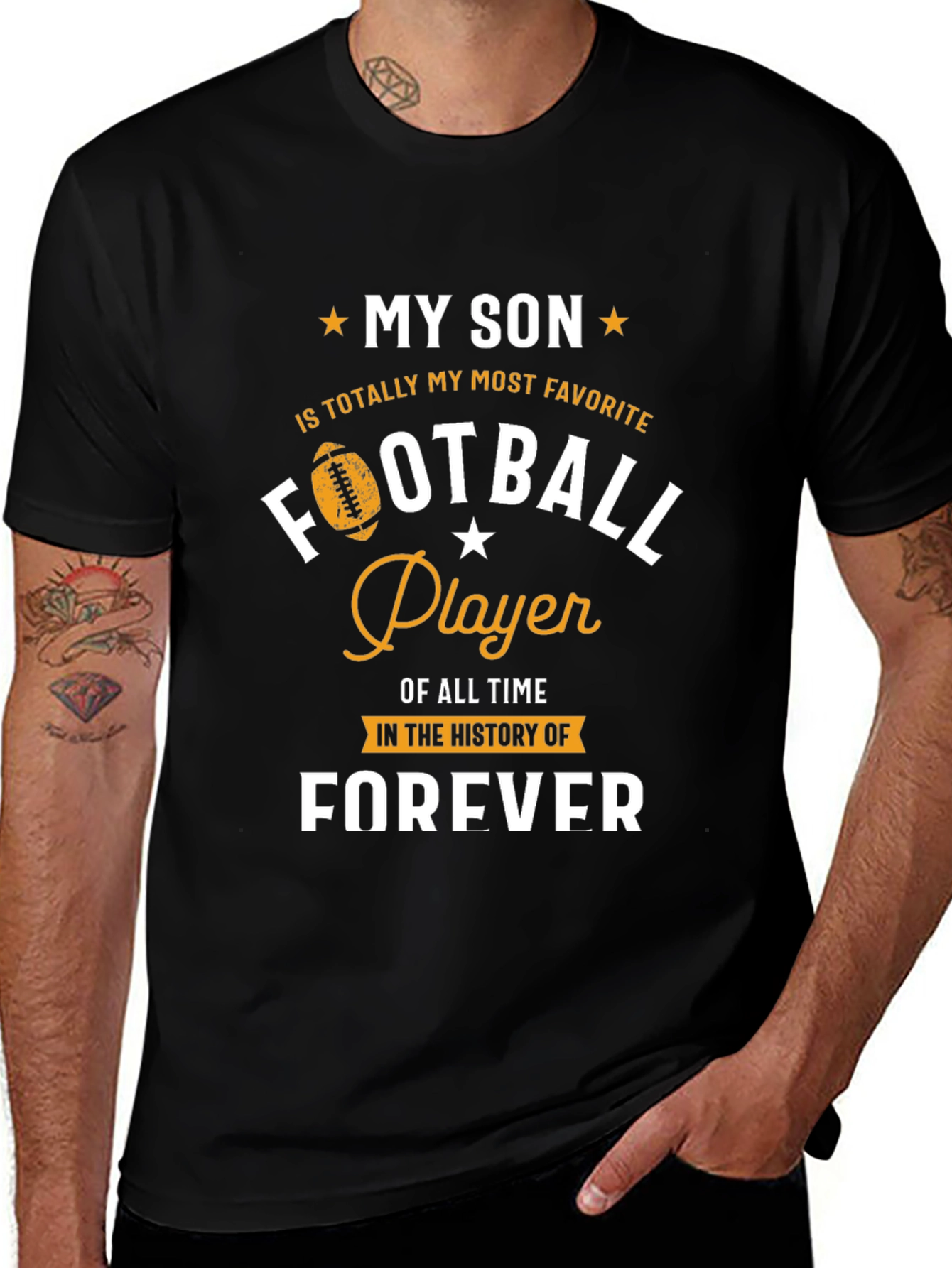 My Son Football Player T-Shirt