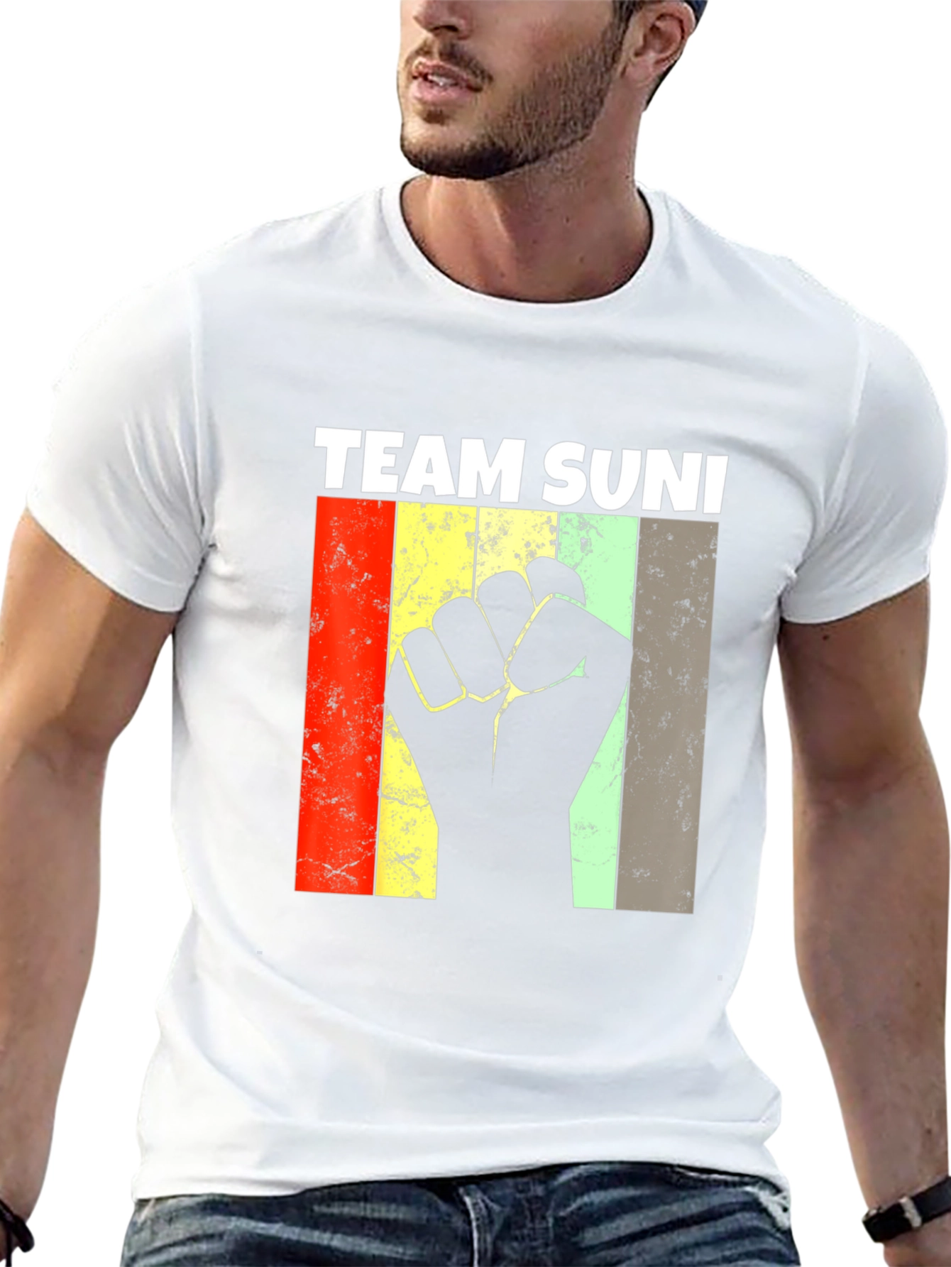 Team Suni Fist Graphic Tee - Black Unisex