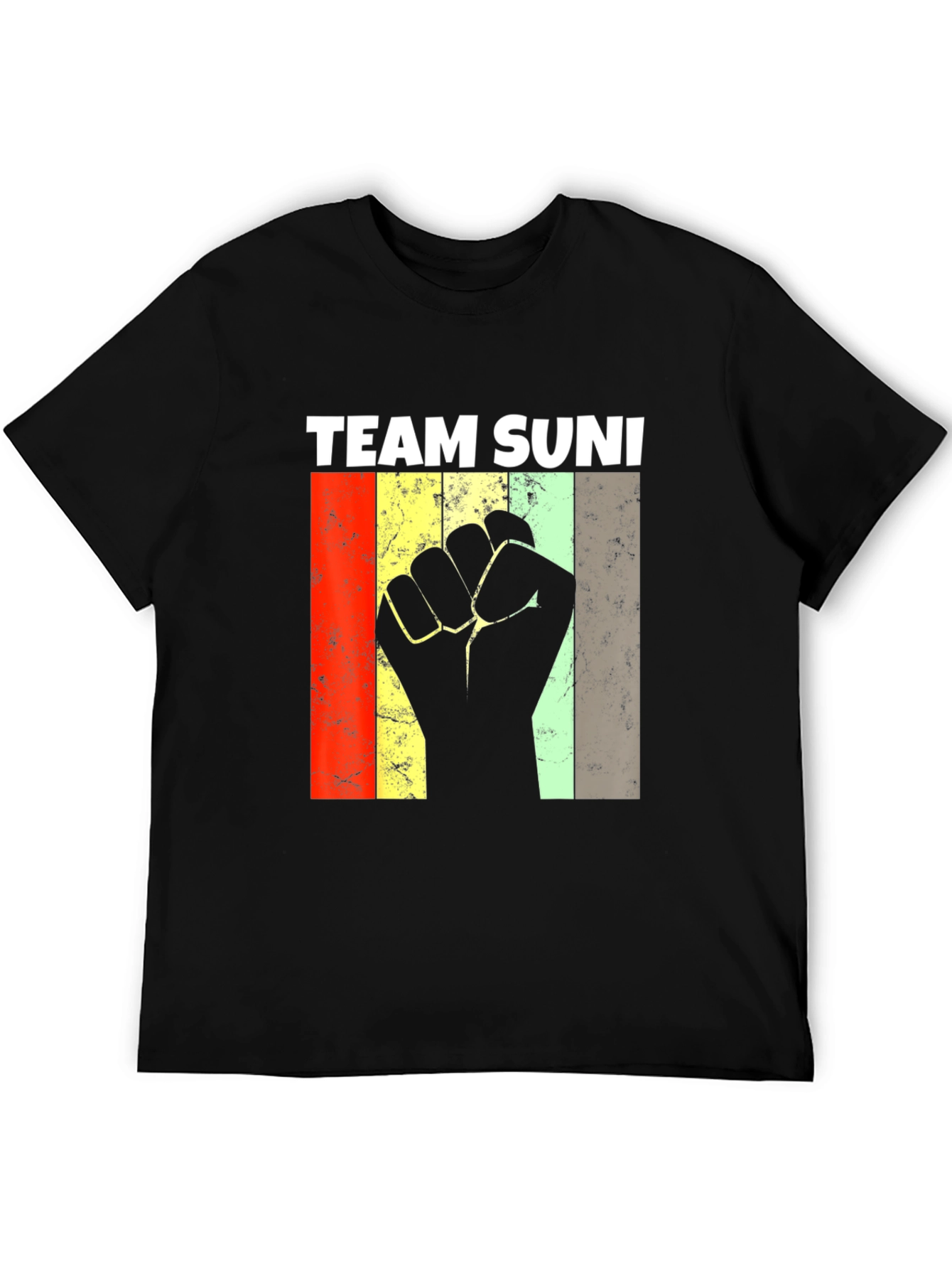 Team Suni Fist Graphic Tee - Black Unisex