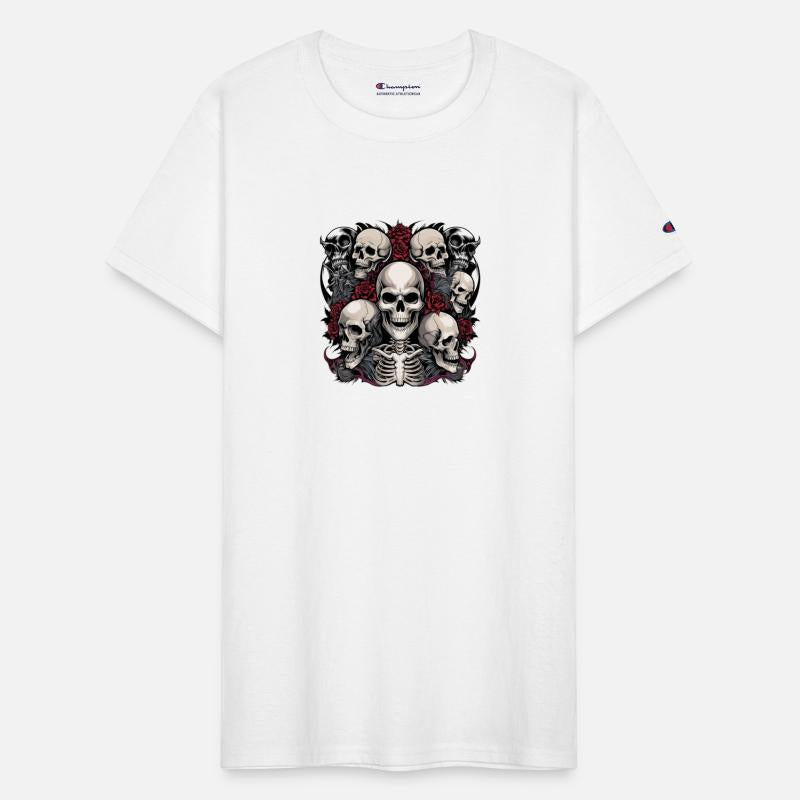 T-shirt skulls logo design