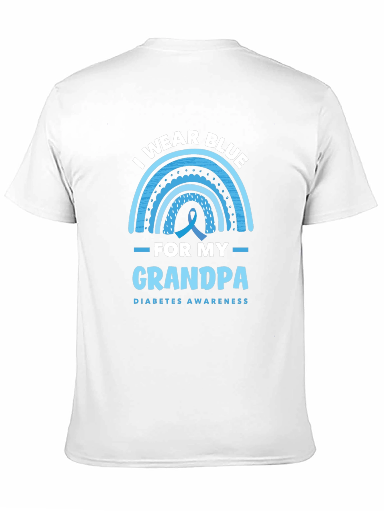 I Wear Blue for My Grandpa T-Shirt