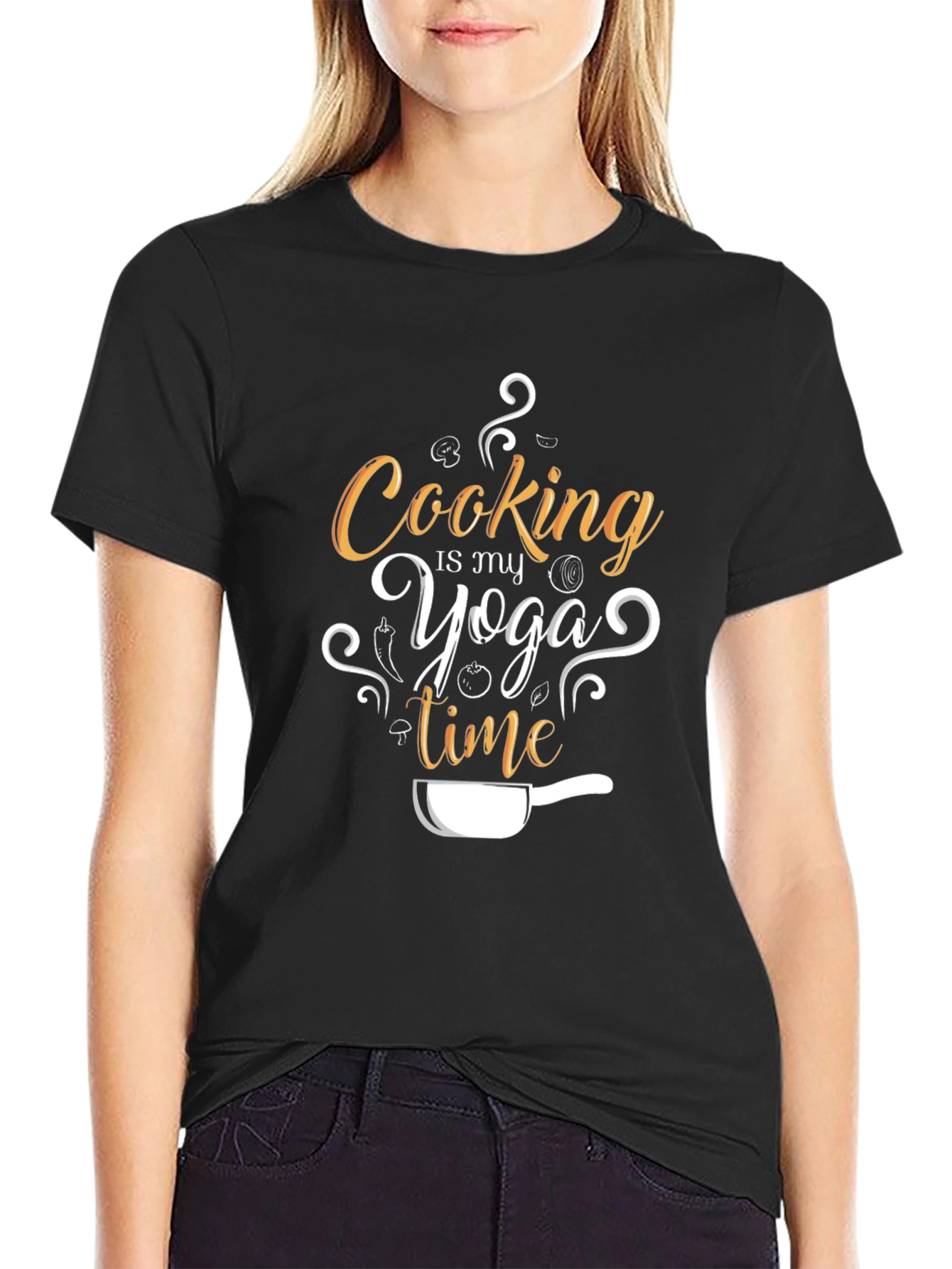 Cooking is My Yoga Time T-Shirt