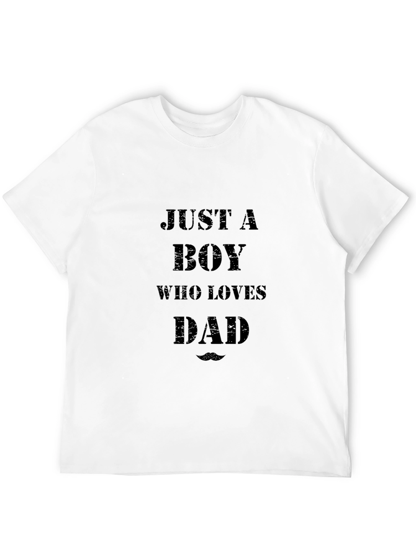 Just a Boy Who Loves Dad T-Shirt