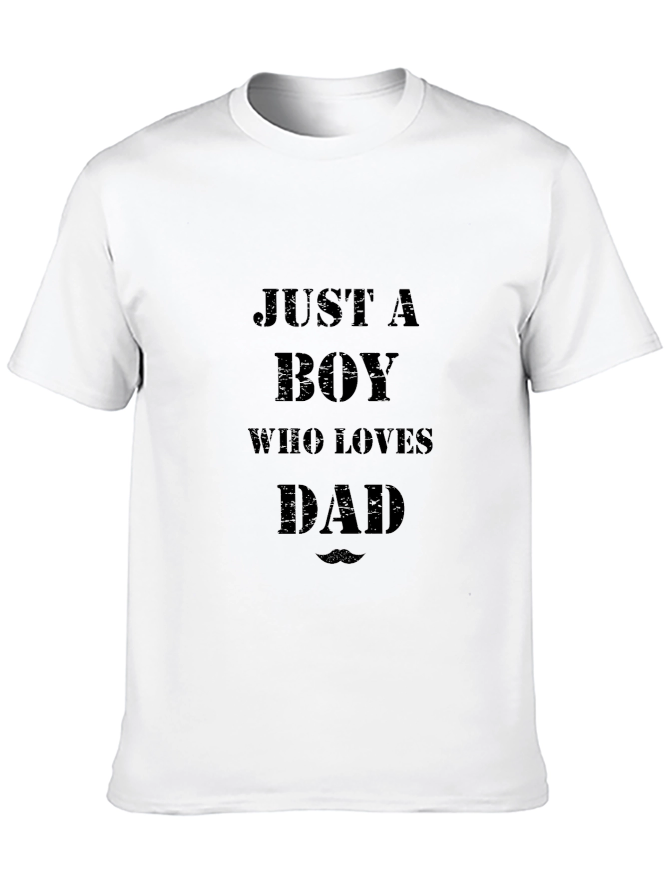 Just a Boy Who Loves Dad T-Shirt