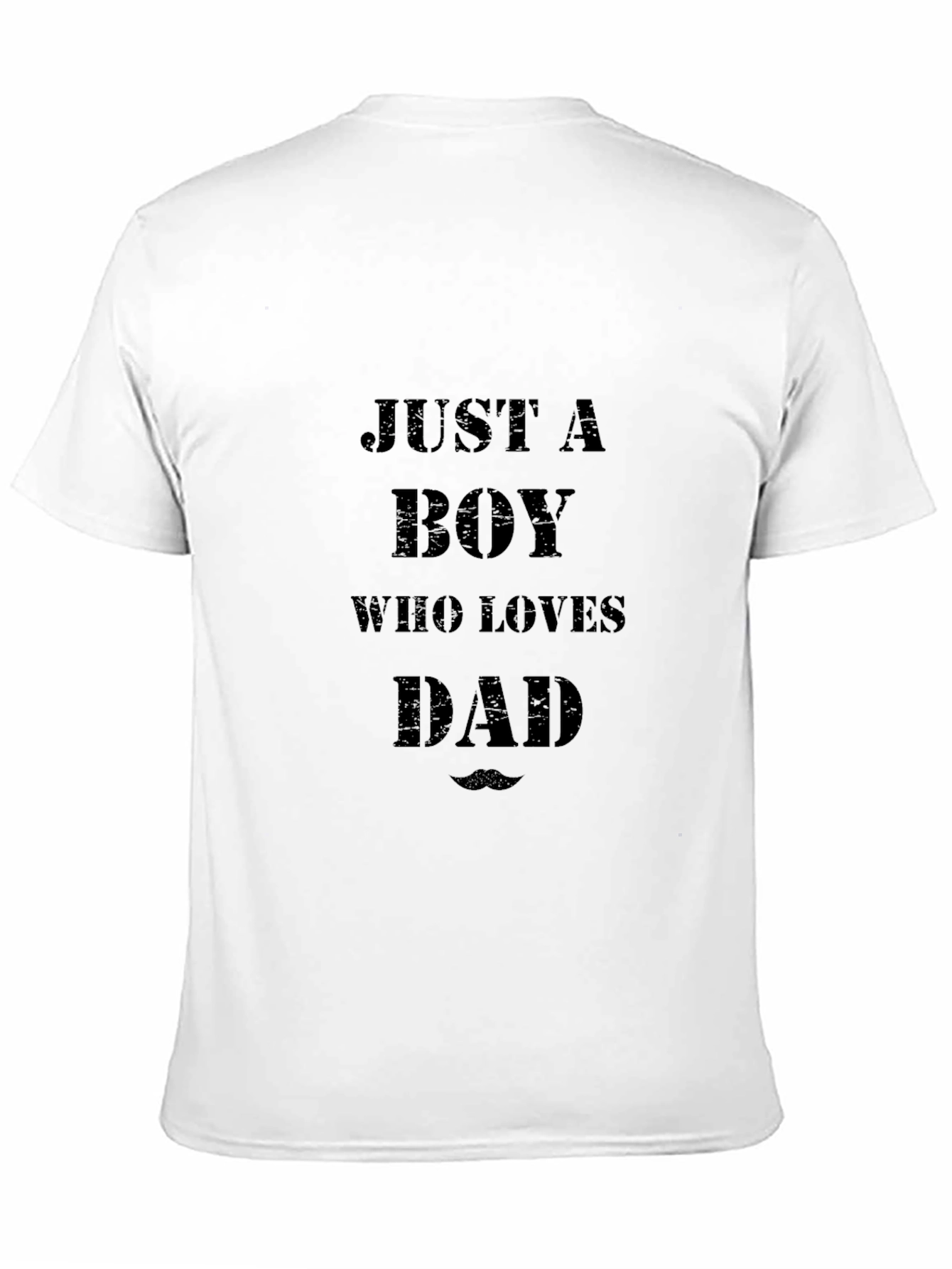 Just a Boy Who Loves Dad T-Shirt