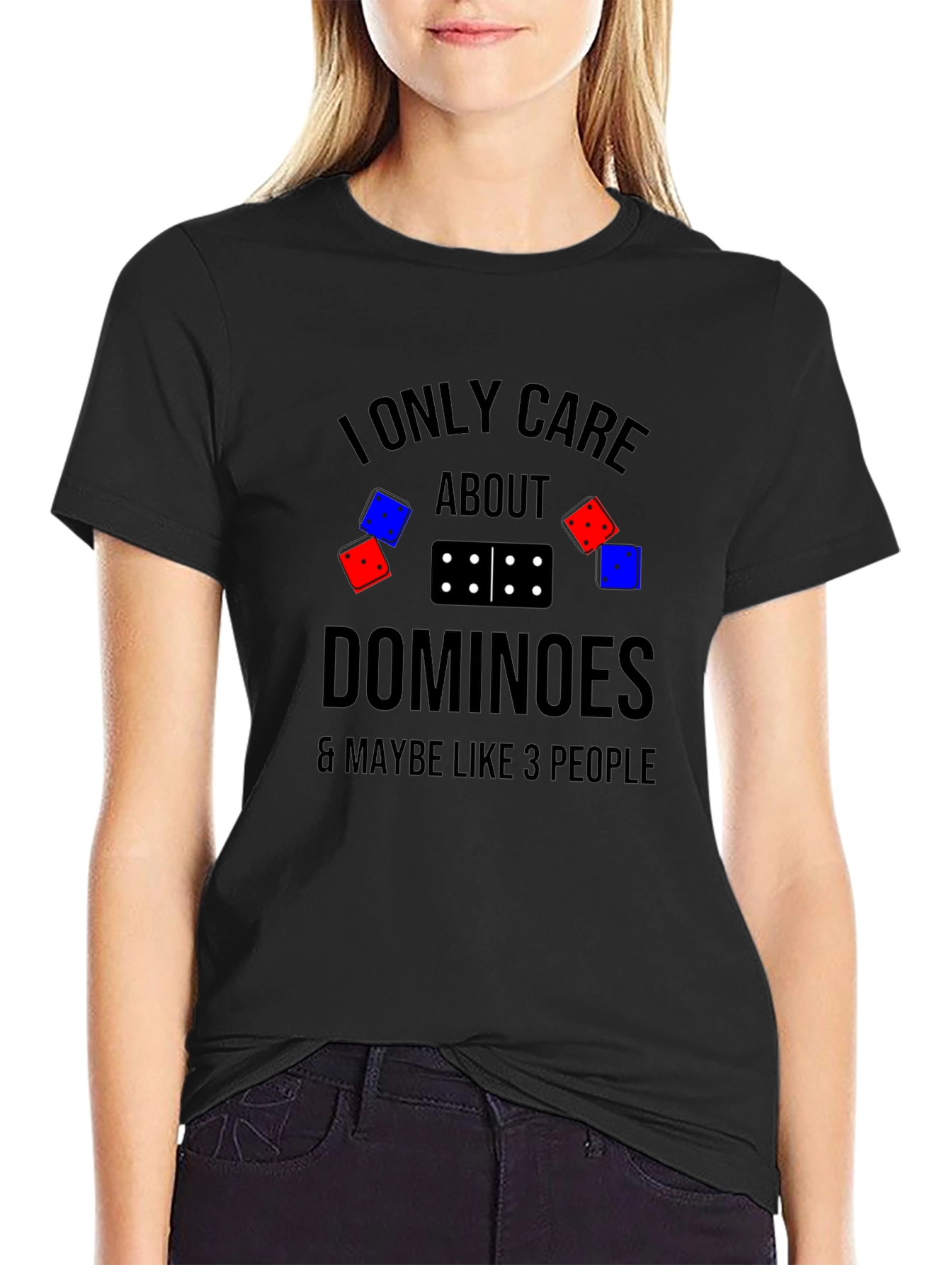 I Only Care About Dominoes T-Shirt
