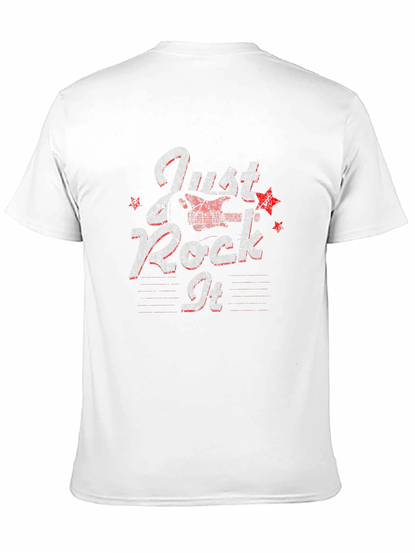 Just Rock It Black Graphic Tee