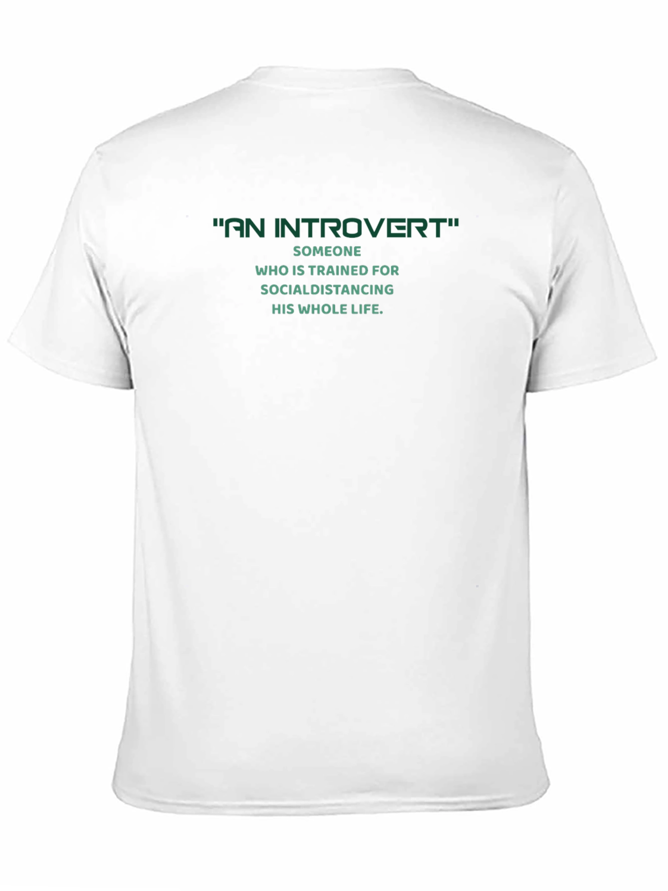 Introvert Social Distancing Graphic Tee