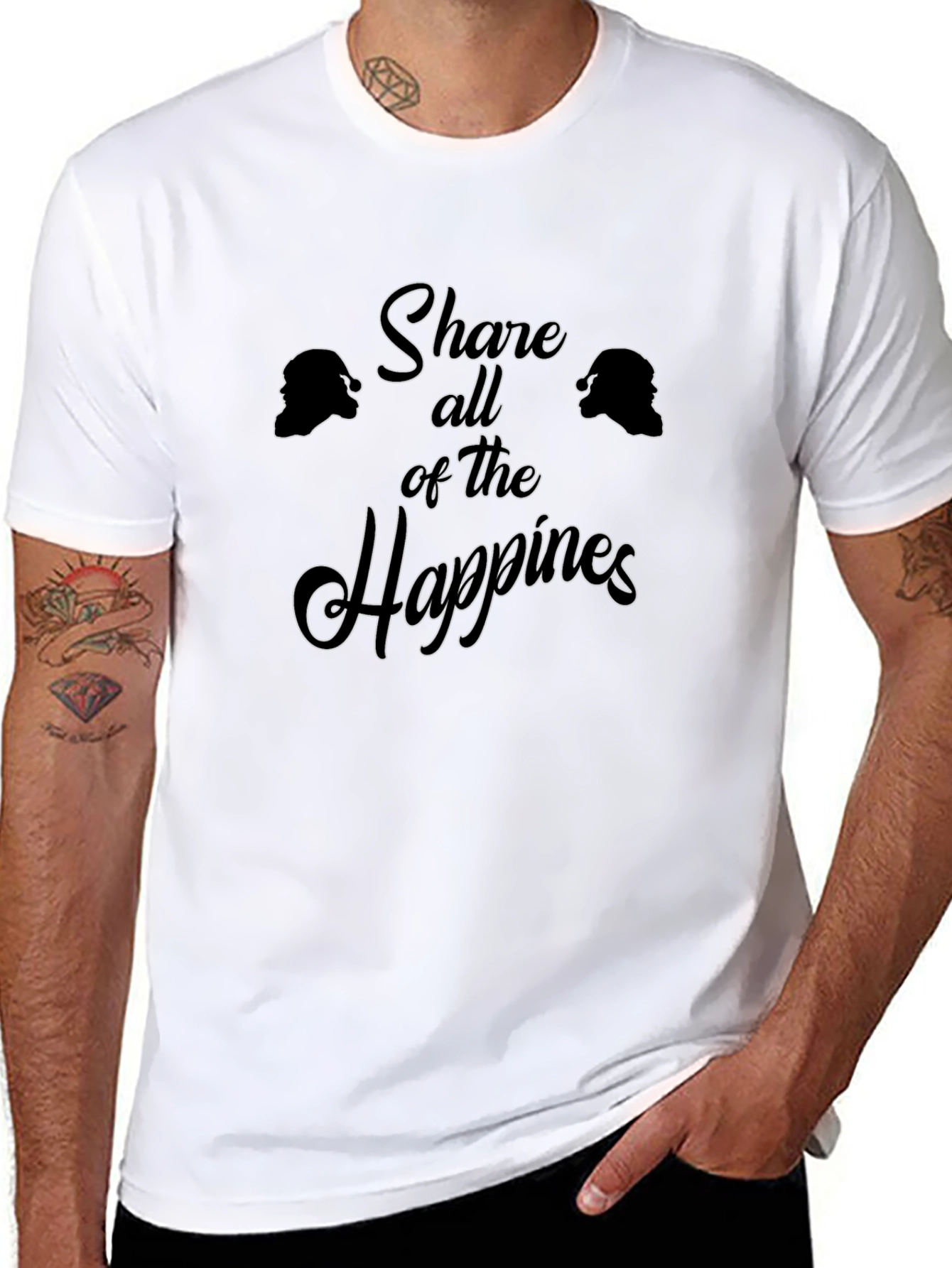 Share All of the Happiness T-Shirt