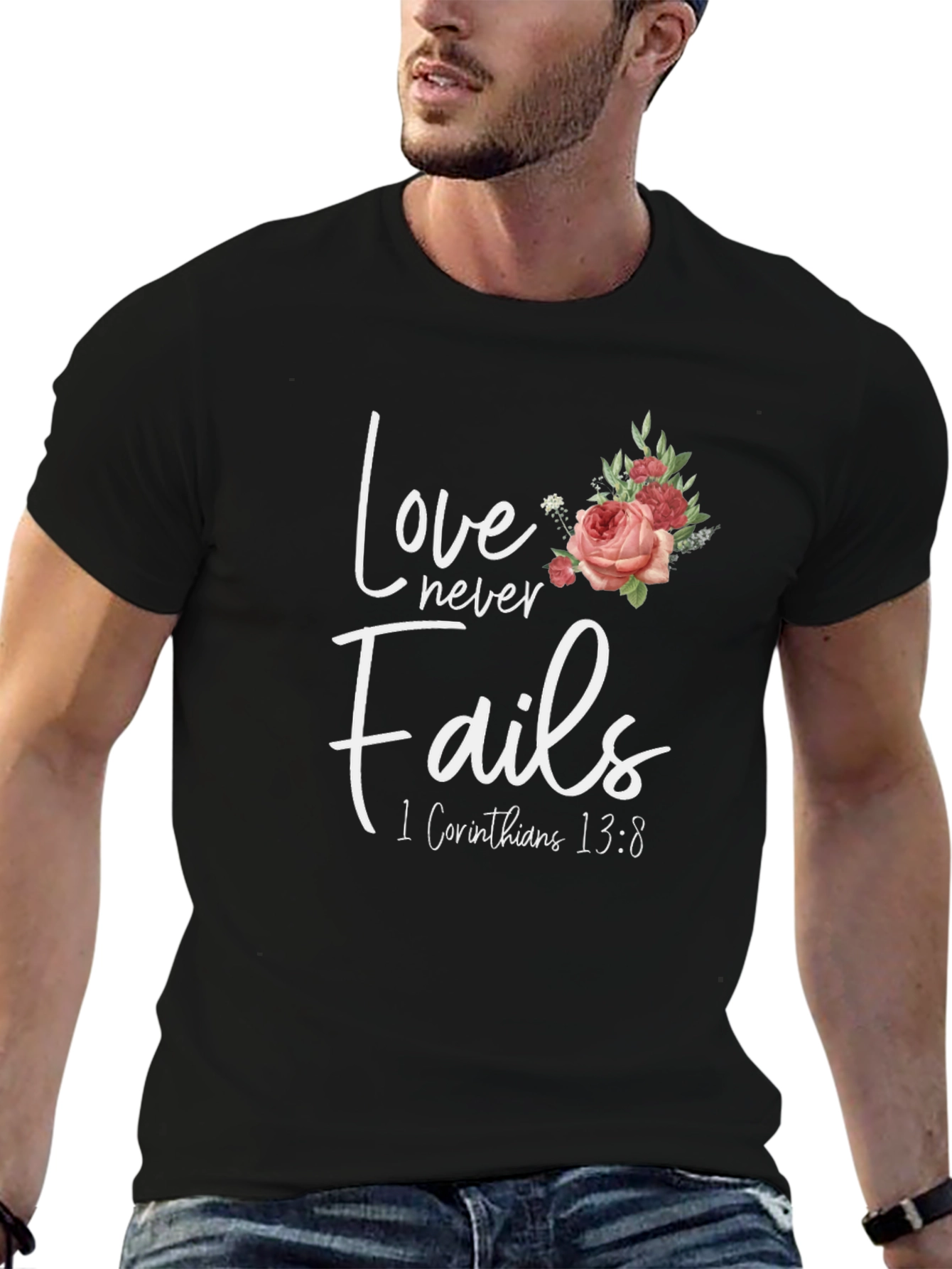 Love Never Fails Graphic Tee