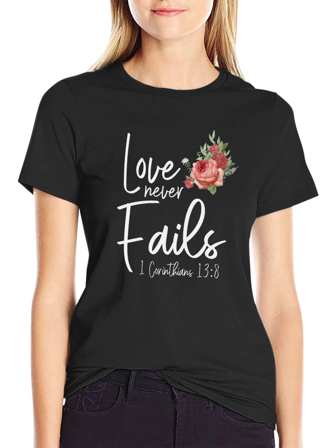 Love Never Fails Graphic Tee