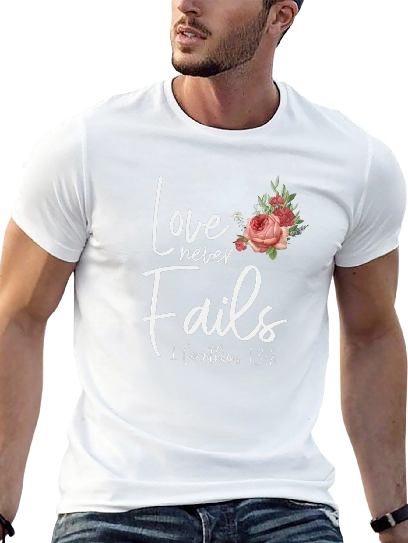 Love Never Fails Graphic Tee