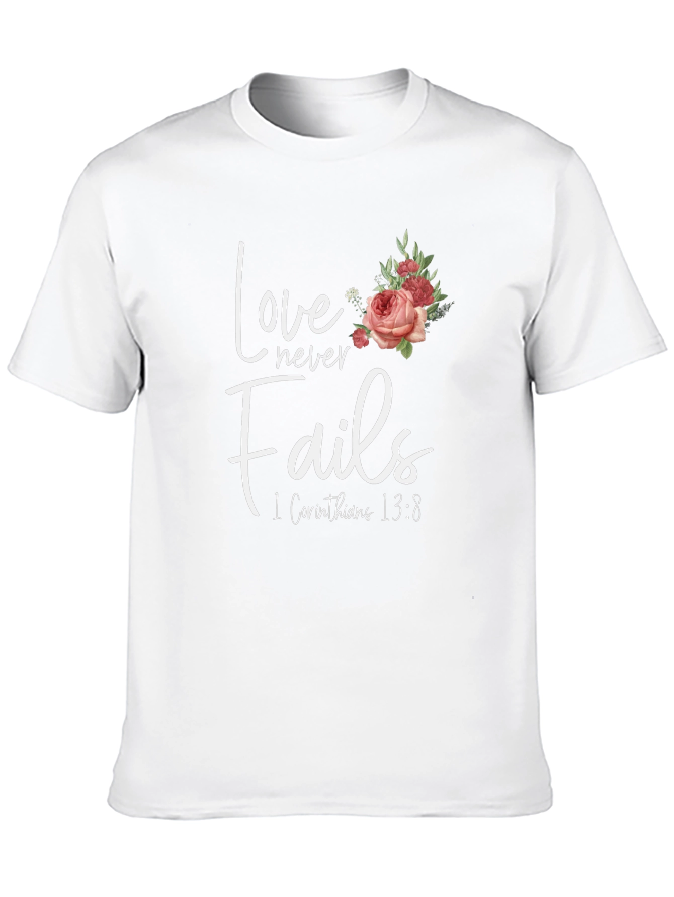 Love Never Fails Graphic Tee