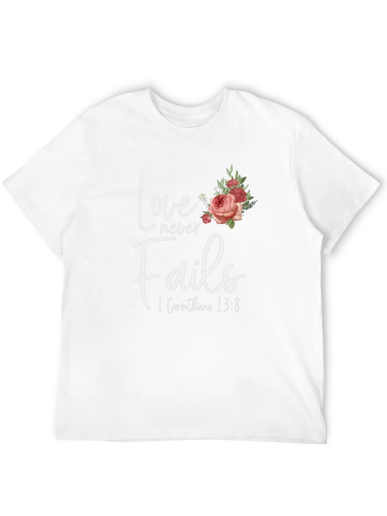 Love Never Fails Graphic Tee