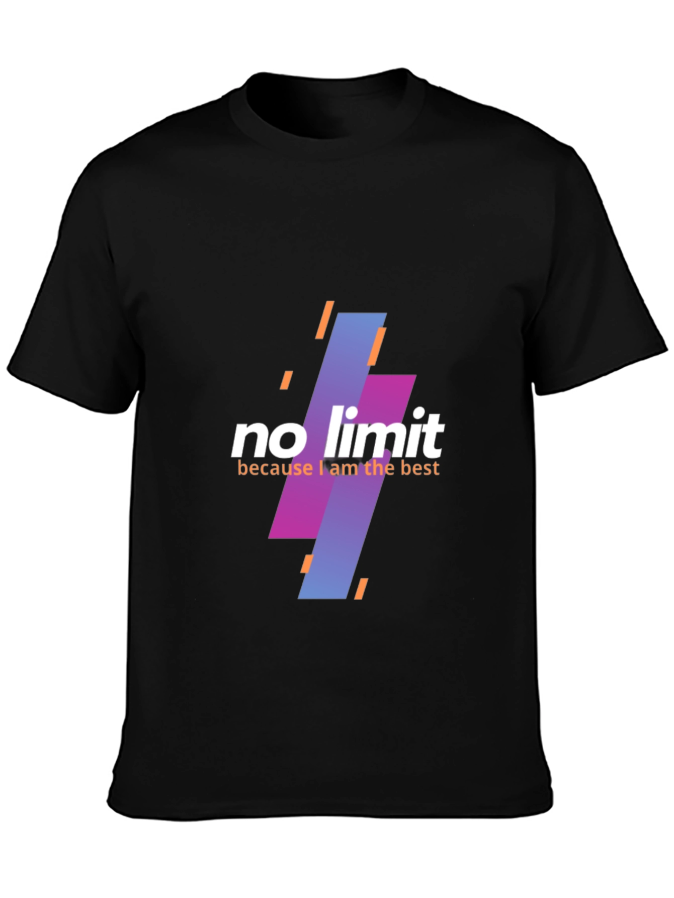 No Limit Graphic Tee - Best Quality Cotton T-Shirt