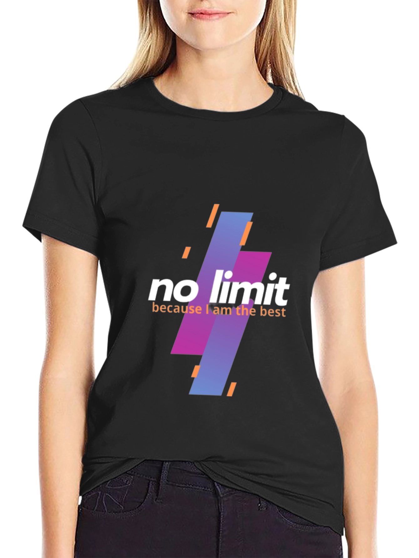 No Limit Graphic Tee - Best Quality Cotton T-Shirt