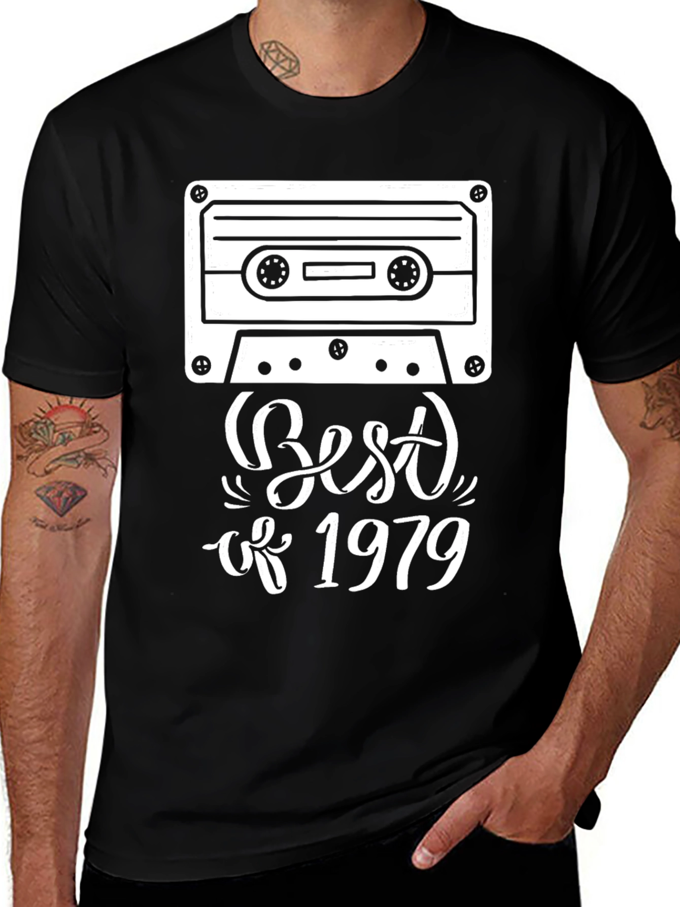Best of 1979 Cassette Tape Graphic T-Shirt