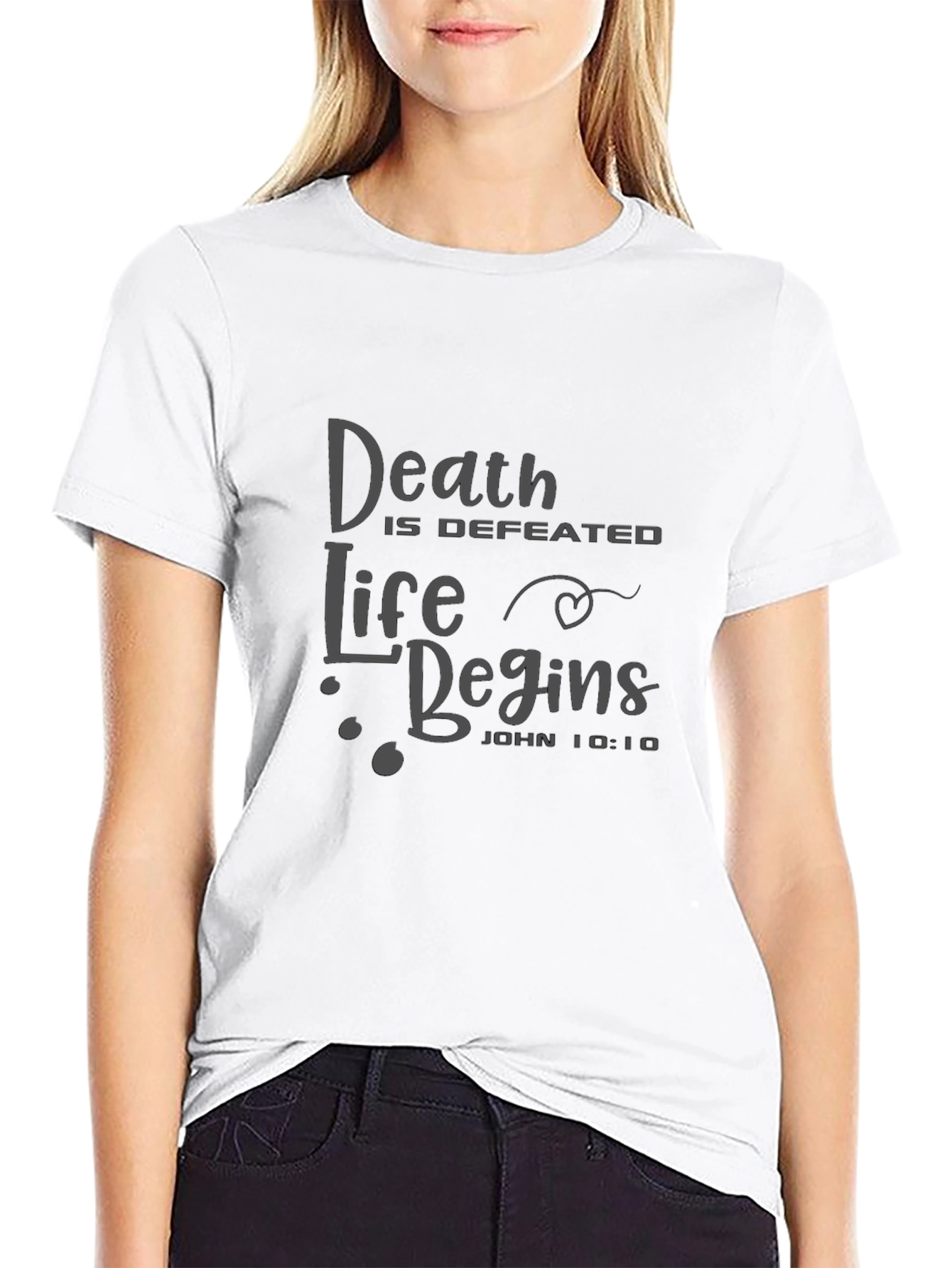 Death is Defeated Christian T-Shirt