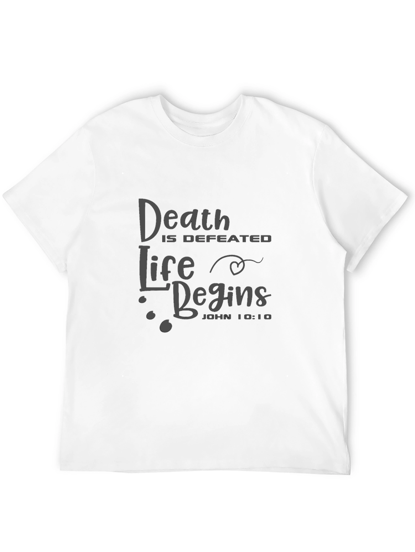 Death is Defeated Christian T-Shirt