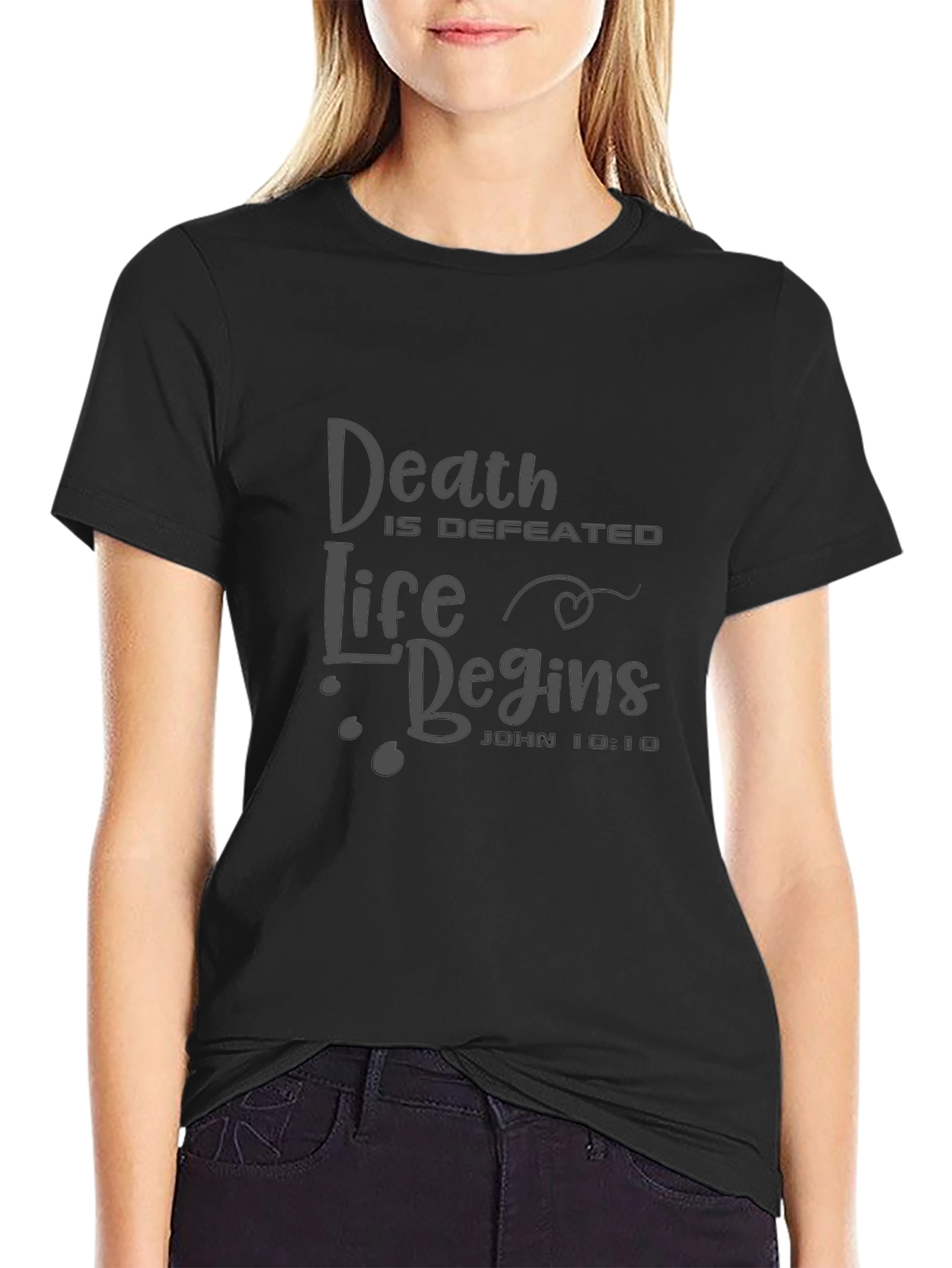 Death is Defeated Christian T-Shirt