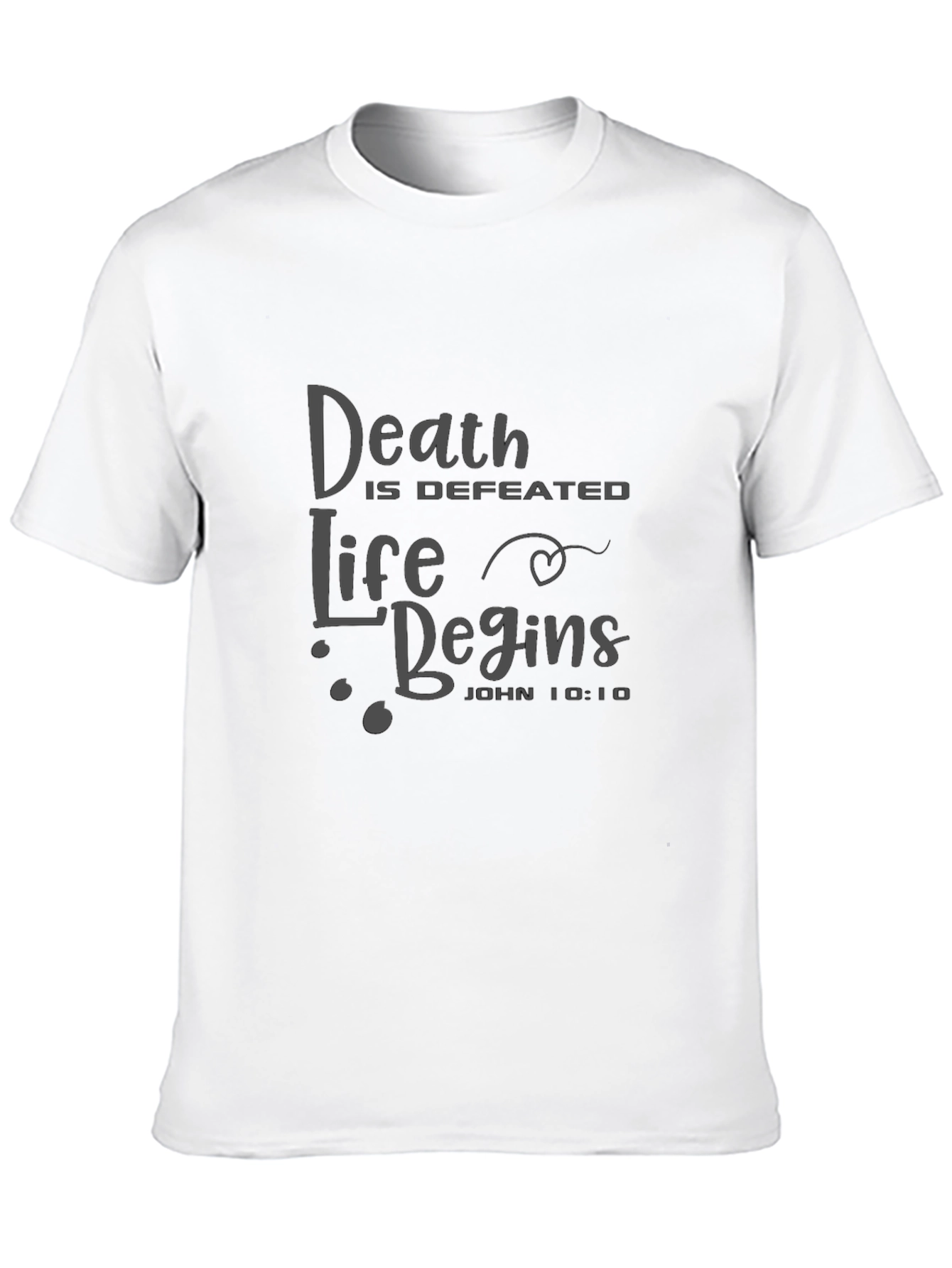 Death is Defeated Christian T-Shirt