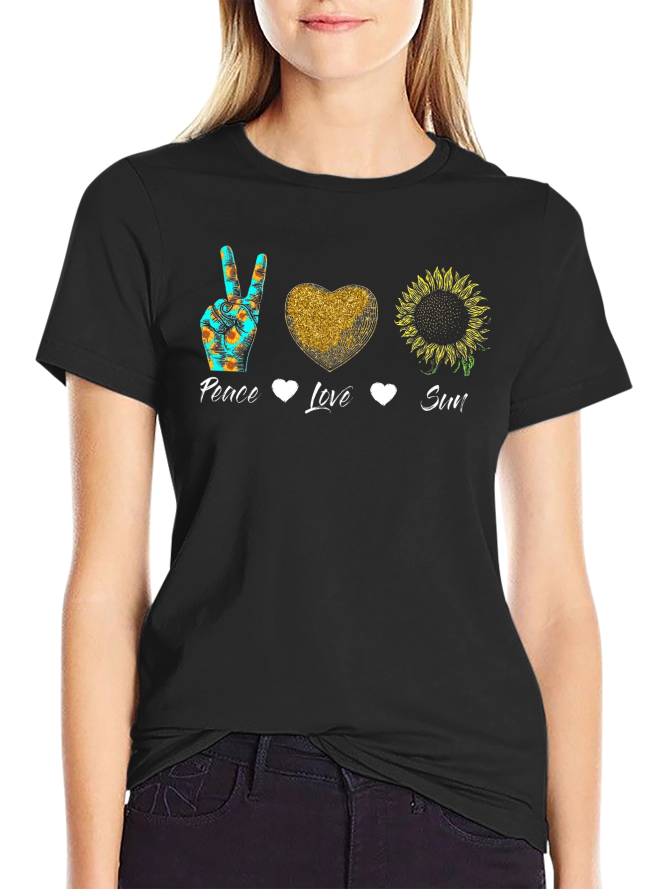 Peace Love Sun T-Shirt